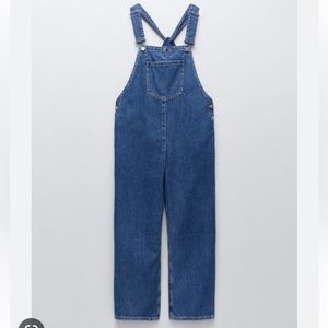 Zara Denim Overalls/Jumpsuit